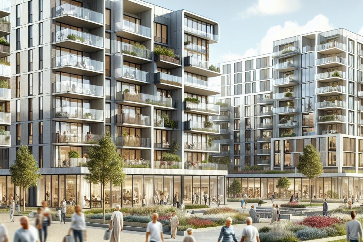 Es gibt einen Immobilienbestand in Luxemburg ...